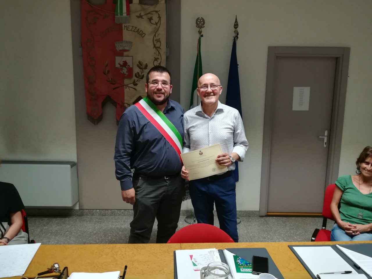 L’omaggio di Mezzago ad Antonio Varisco