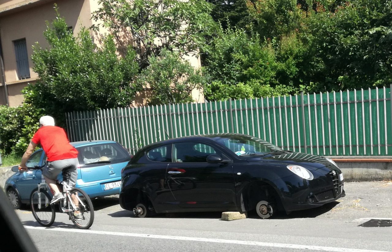 Furto di pneumatici a Besana… di nuovo
