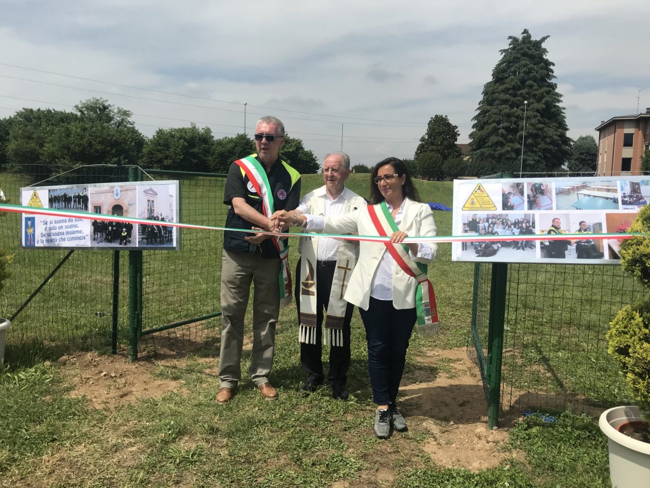 Agrate festeggia le Tute gialle VIDEO E GALLERY
