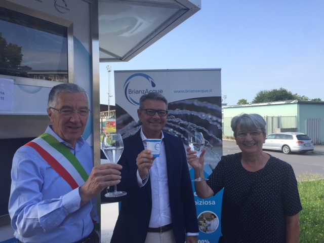 Inaugurata a Nova Milanese la seconda casetta dell’acqua