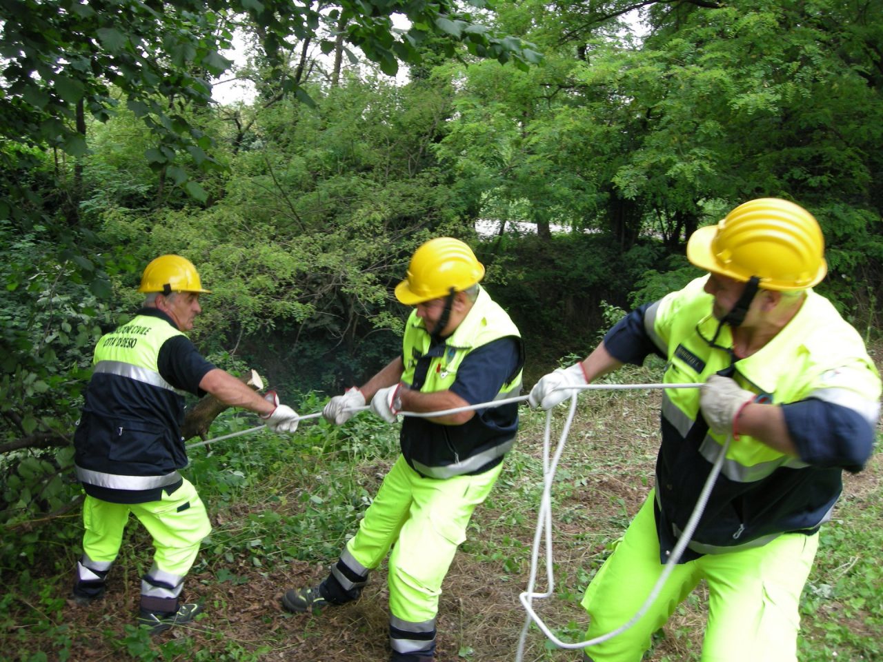 Protezione civile: esercitazione per 350 volontari