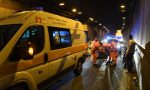 Incidente in Tangenziale Nord: motociclista in ospedale a Niguarda