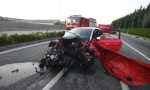 Frontale tra due auto ad Arcore: due persone in ospedale - FOTO E VIDEO