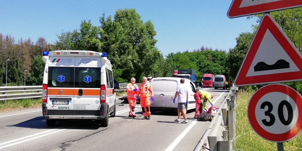 Grave incidente in Tangenziale Est: 73enne in ospedale FOTO