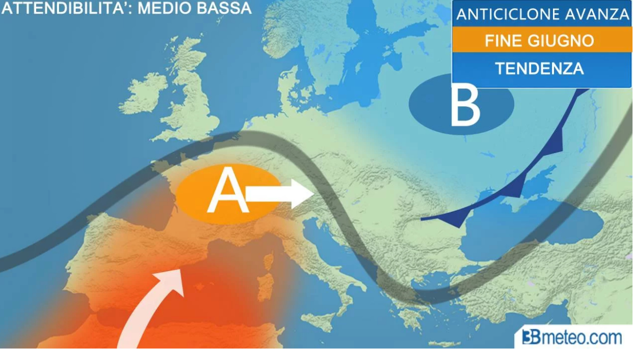 Meteo gradevole fino a giovedì. Poi arriva il caldo africano