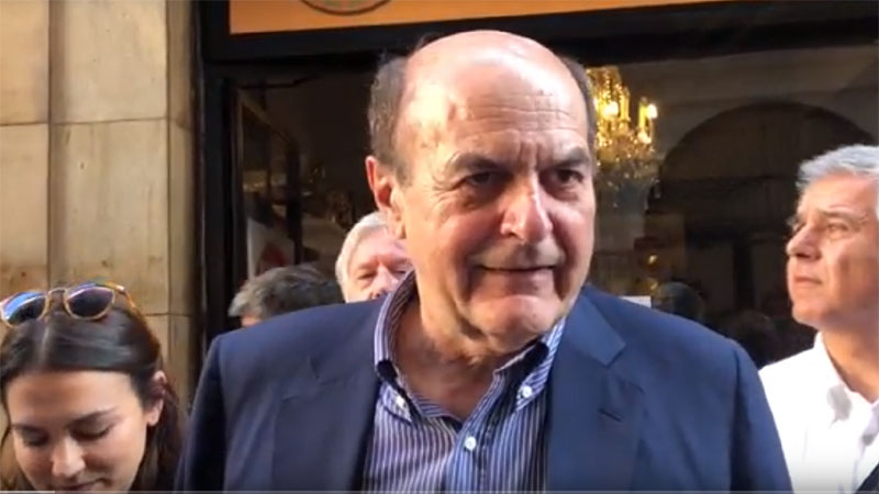Bersani a Brescia: “Governo d’equivoco e demagogia” VIDEO