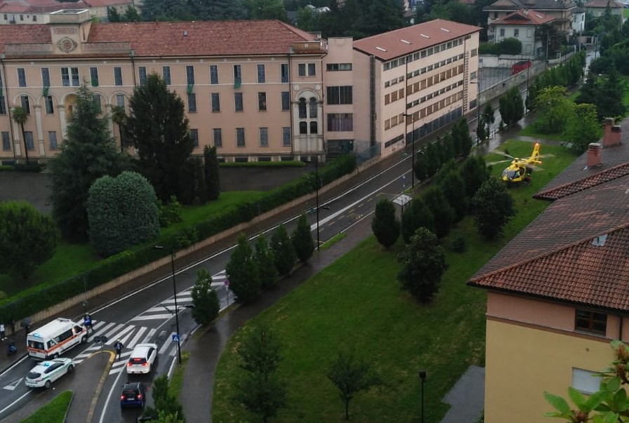 Investito un bambino di due anni, elisoccorso davanti al Collegio Pio XI GALLERY E VIDEO