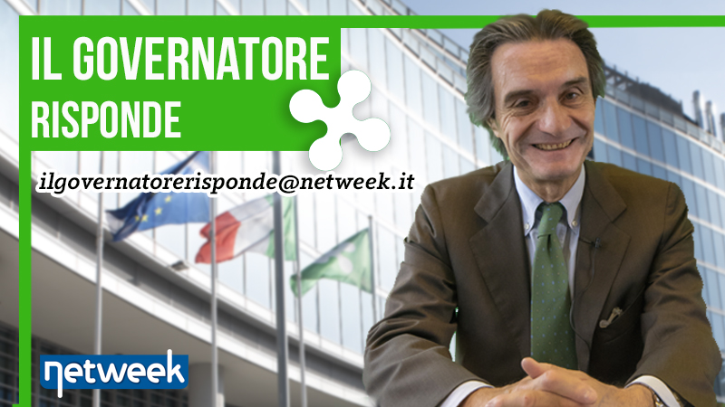 Scrivete al presidente della Lombardia Attilio Fontana | Il governatore risponde