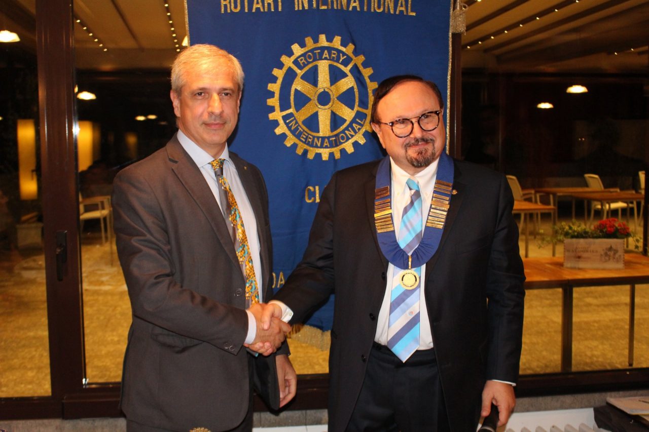 Passaggio di consegne al Rotary Club di Meda e delle Brughiere