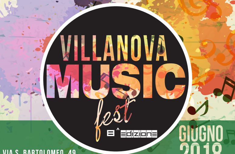 Da venerdì torna il Villanova music fest con tanta musica e buon cibo