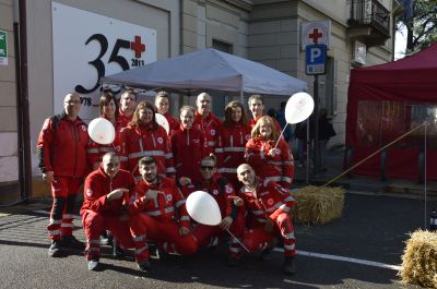 La Croce rossa è pronta a fare festa
