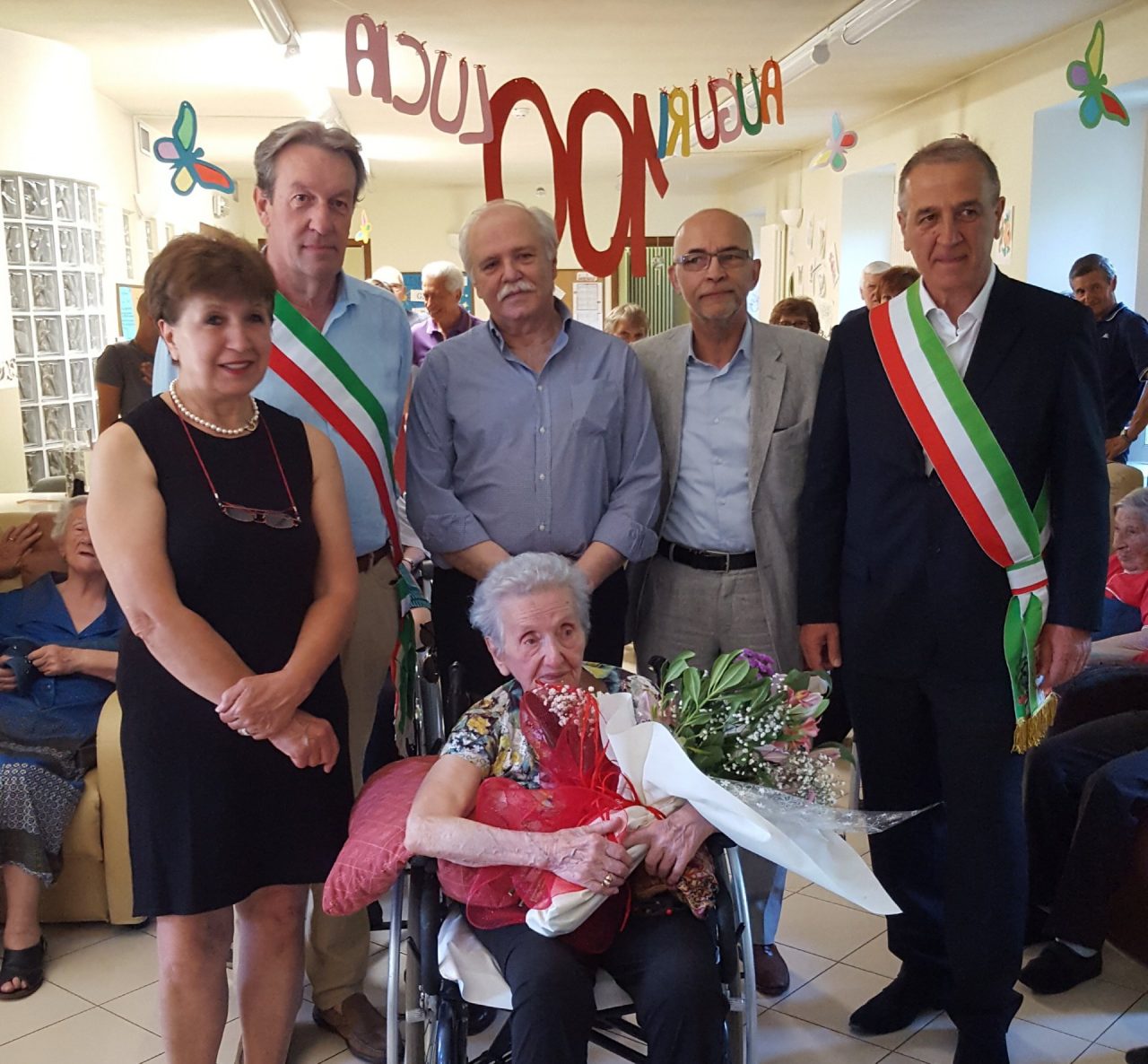 Lesmo piange la 101enne nonna Lucia
