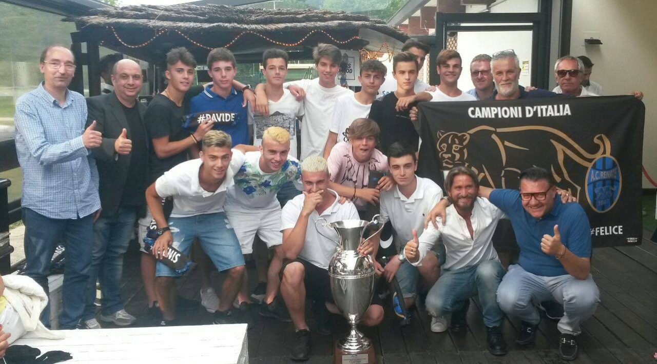 Le Pantere U16 hanno festeggiato lo scudetto