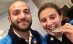 Sofia Brunati, atleta paralimpica, porta a Robbiano la  medaglia d'argento dei Campionati Mondiali
