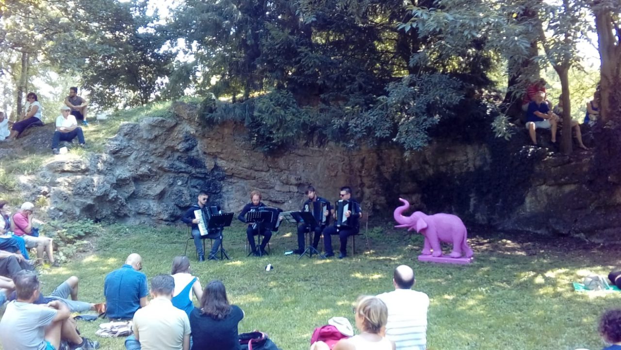 In Villa Reale musica all’aperto – VIDEO