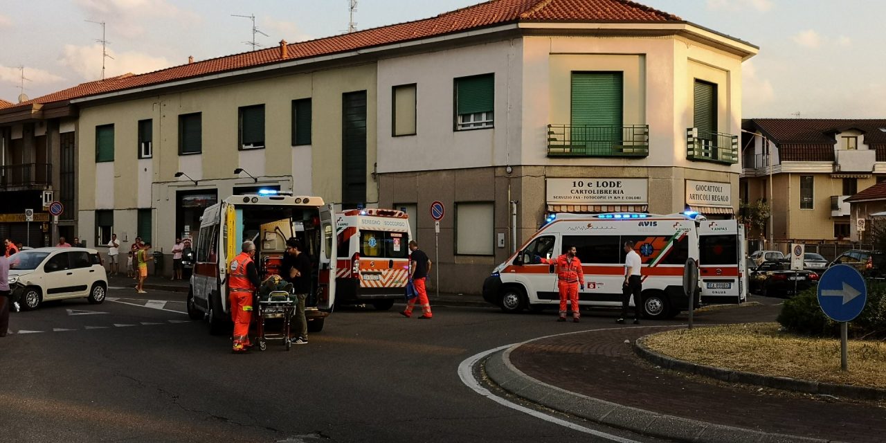 Pauroso scontro tra auto a Desio, quattro feriti tra cui un bambino
