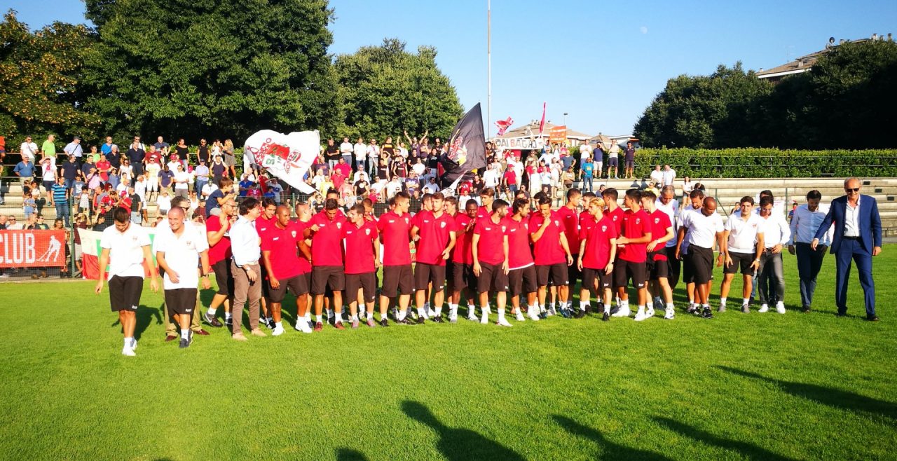 Monza Calcio, cori e applausi alla presentazione della squadra