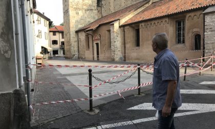 Campana a rischio caduta? I Vigili chiudono la strada