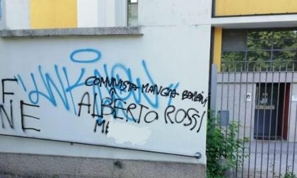 Allo stadio di Seregno scritta con insulti contro il sindaco Rossi