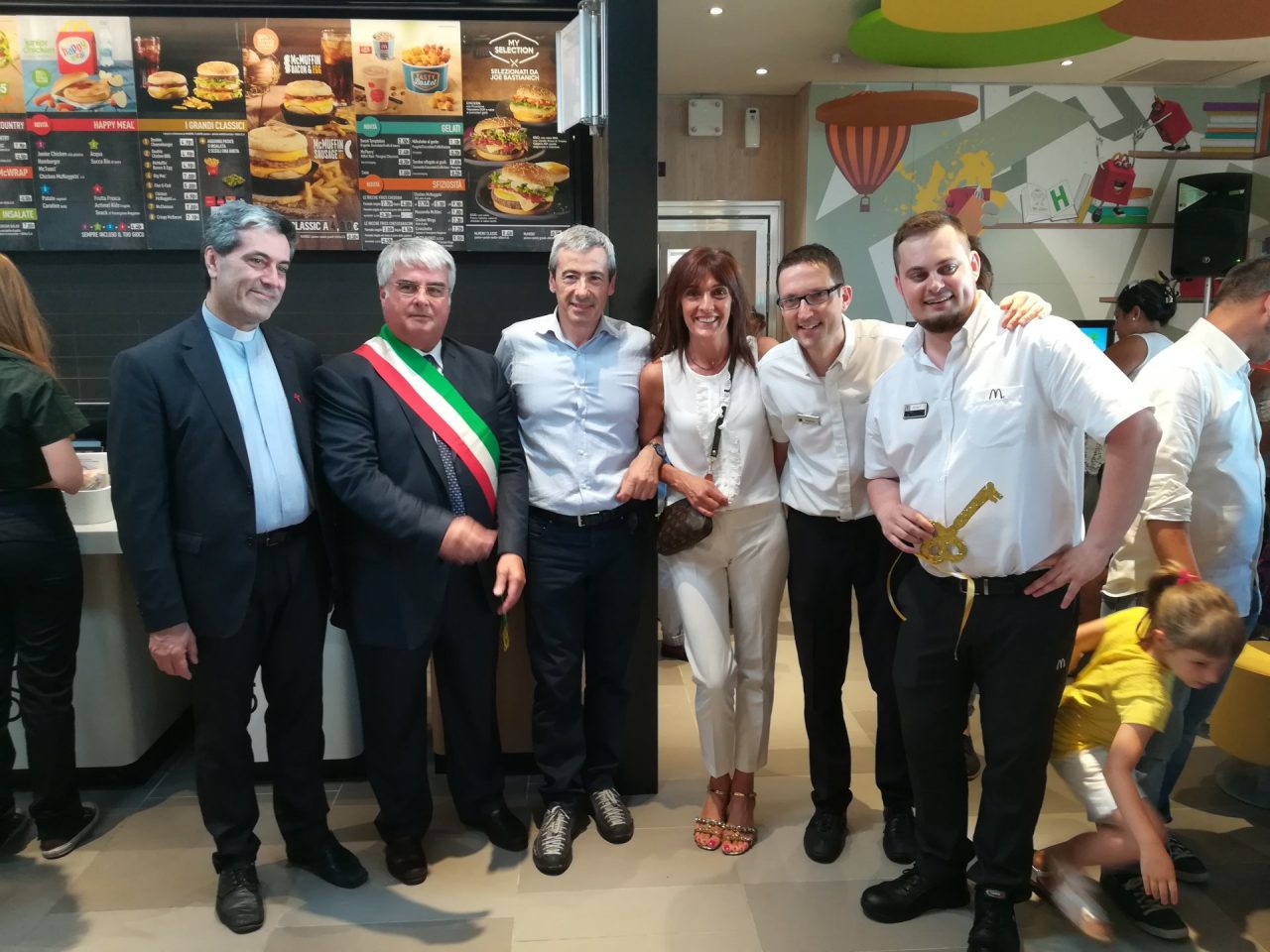 McDonald’s a Concorezzo inaugurato nell’ex area Frette
