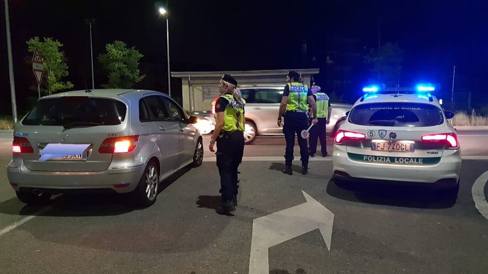 Polizia locale, intensificati i controlli notturni