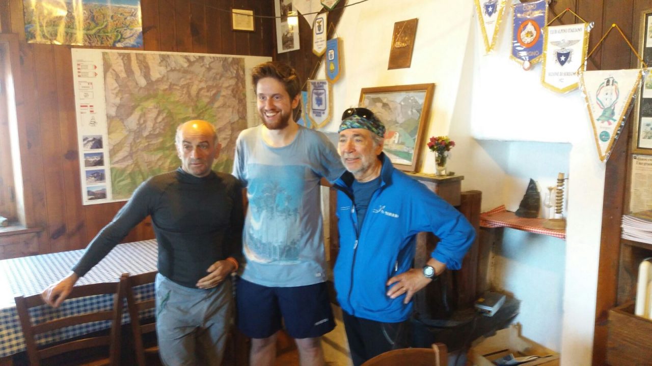 Il sindaco di Seregno al rifugio del Cai in Valmalenco FOTO