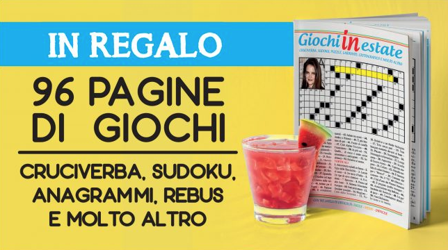 In edicola in regalo GIOCHI IN ESTATE