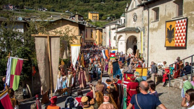 Rievocazione storica Teglio: l’antica capitale della Valtellina torna a splendere