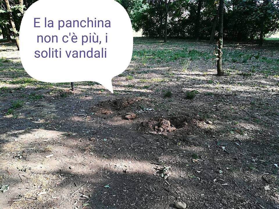 Nuovo atto vandalico in via Aldo Moro a Concorezzo