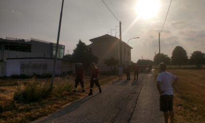 Trattore contro il palo della luce GALLERY