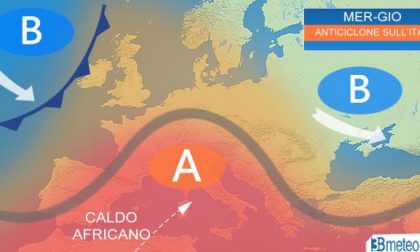 L'anticiclone africano torna a rimontare sull'Italia - PREVISIONI METEO