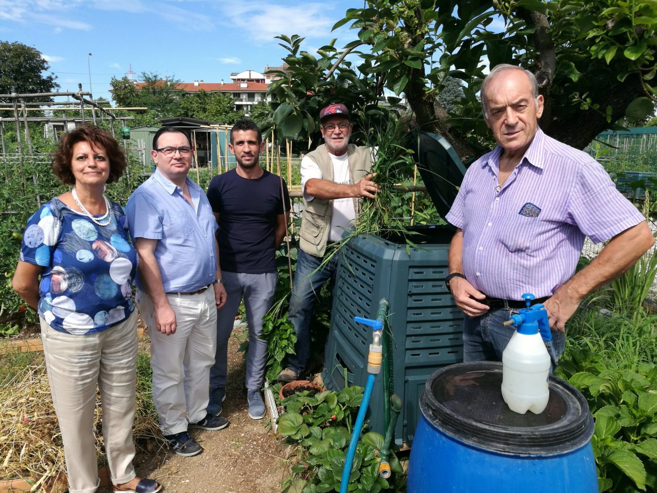 Novità per gli ortisti, il compost arriva in via Oslavia