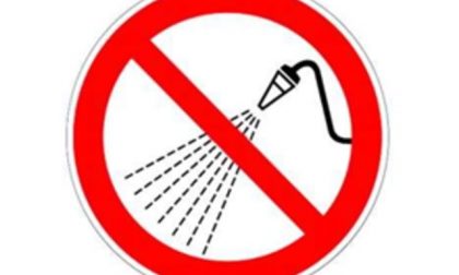 Ordinanza: divieto di consumo d' acqua  a Verano