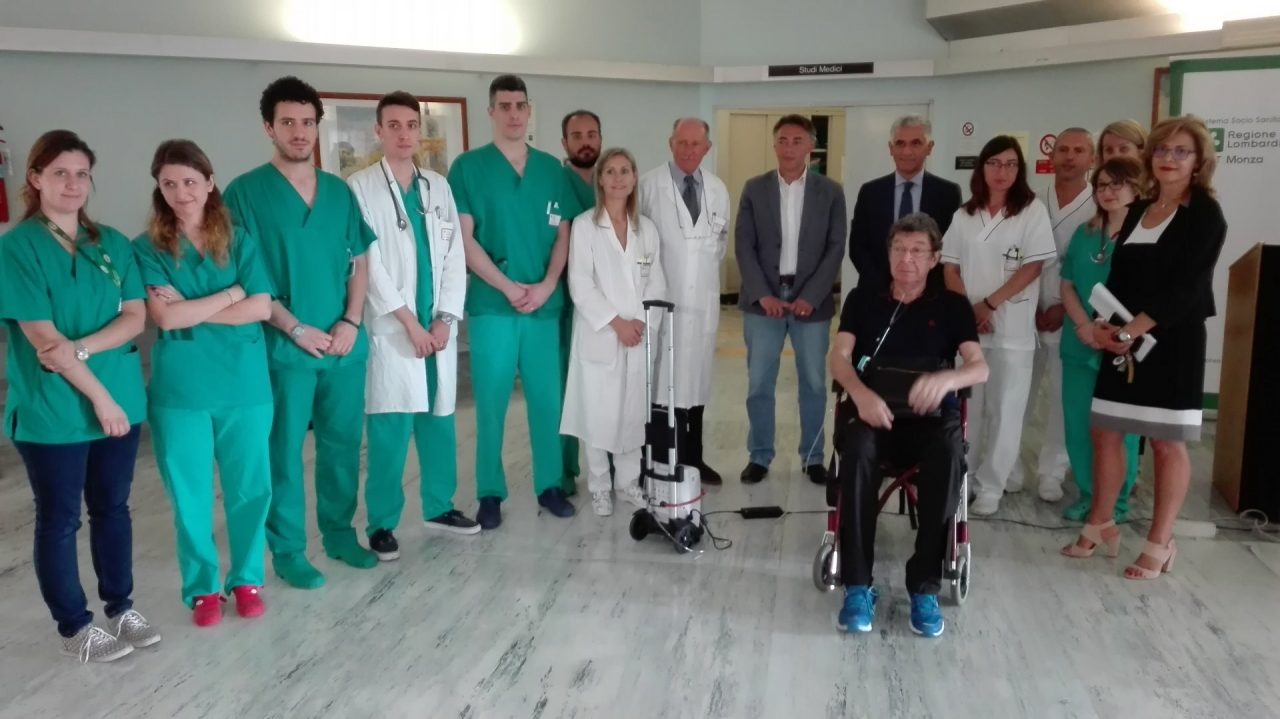 “Un respiro di speranza” per l’ospedale San Gerardo