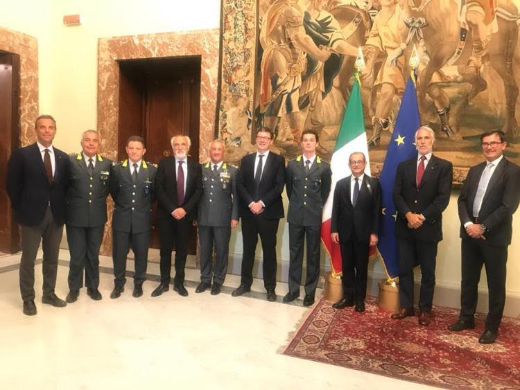 Filippo Tortu premiato a Palazzo Chigi