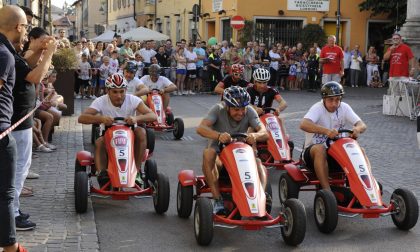 Le Ferrari a pedali sono pronte a sfrecciare per le vie di Concorezzo