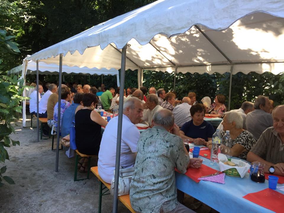 Arcore Pranzo di Ferragosto organizzato dal Gruppo Alpini di Arcore