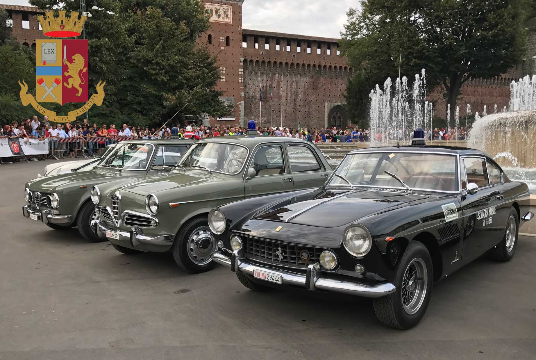 Auto Storiche Auto storiche da Milano a Monza per il Gran Premio - Prima Monza