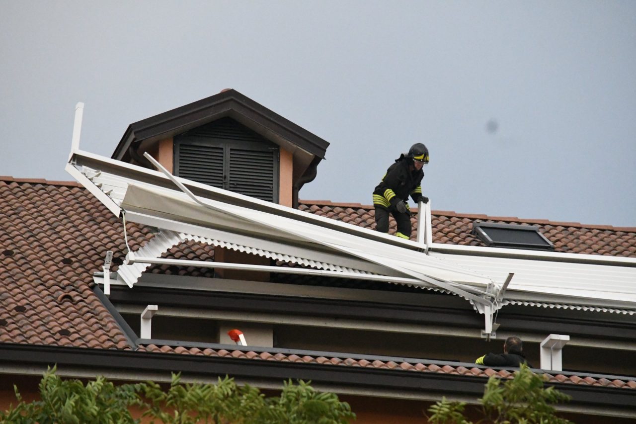 vento forte in Brianza