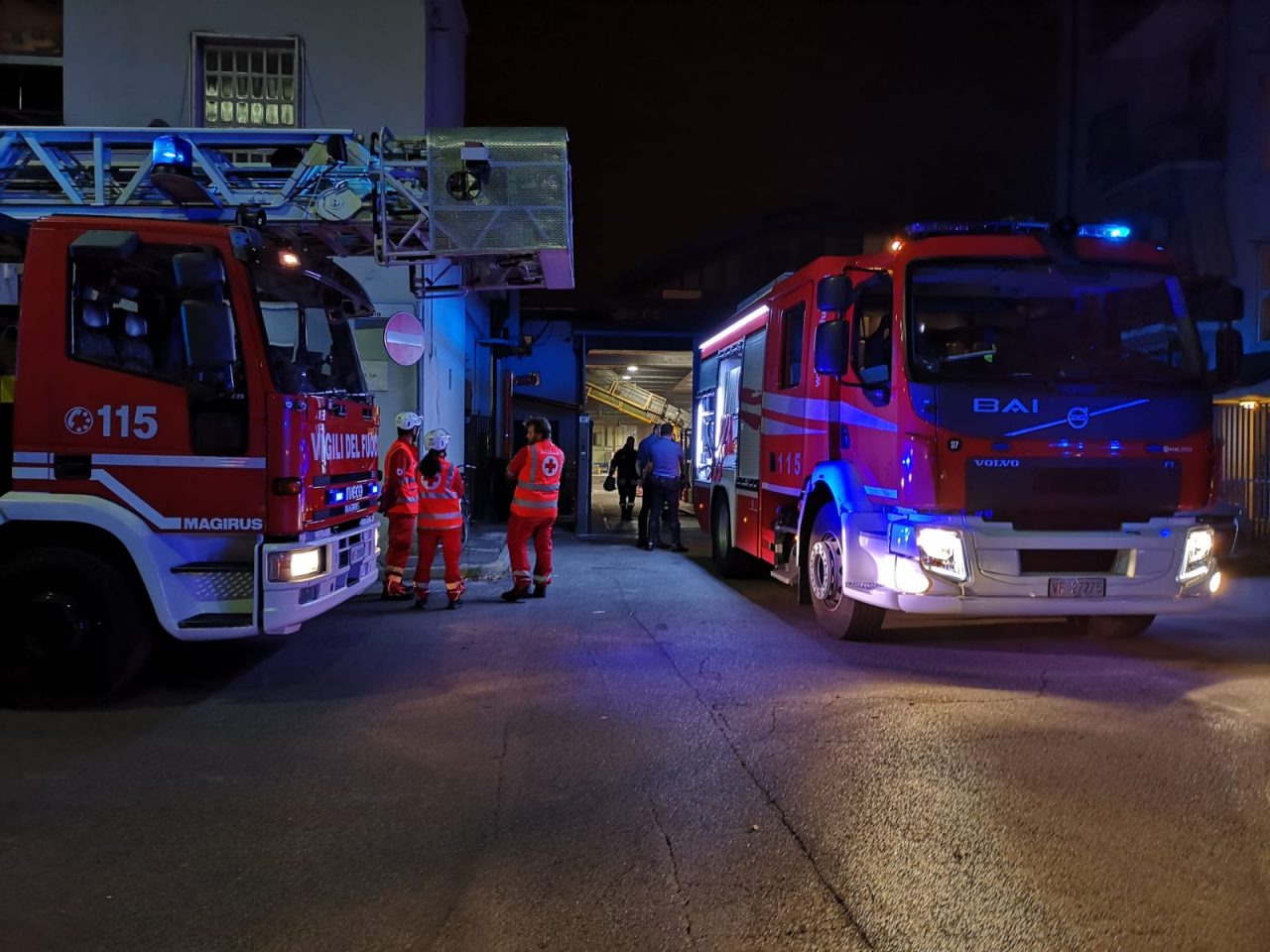 Principio d’incendio questa notte a Villasanta