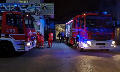 Principio d'incendio questa notte a Villasanta