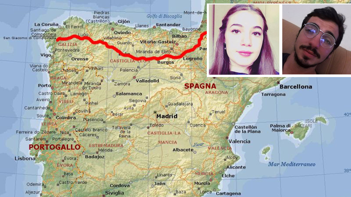 Ritrovati fidanzatini scomparsi sul Cammino di Santiago
