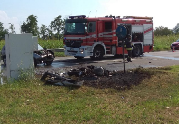 Incidente a Pessano: gravissimo un motociclista di Desio FOTO