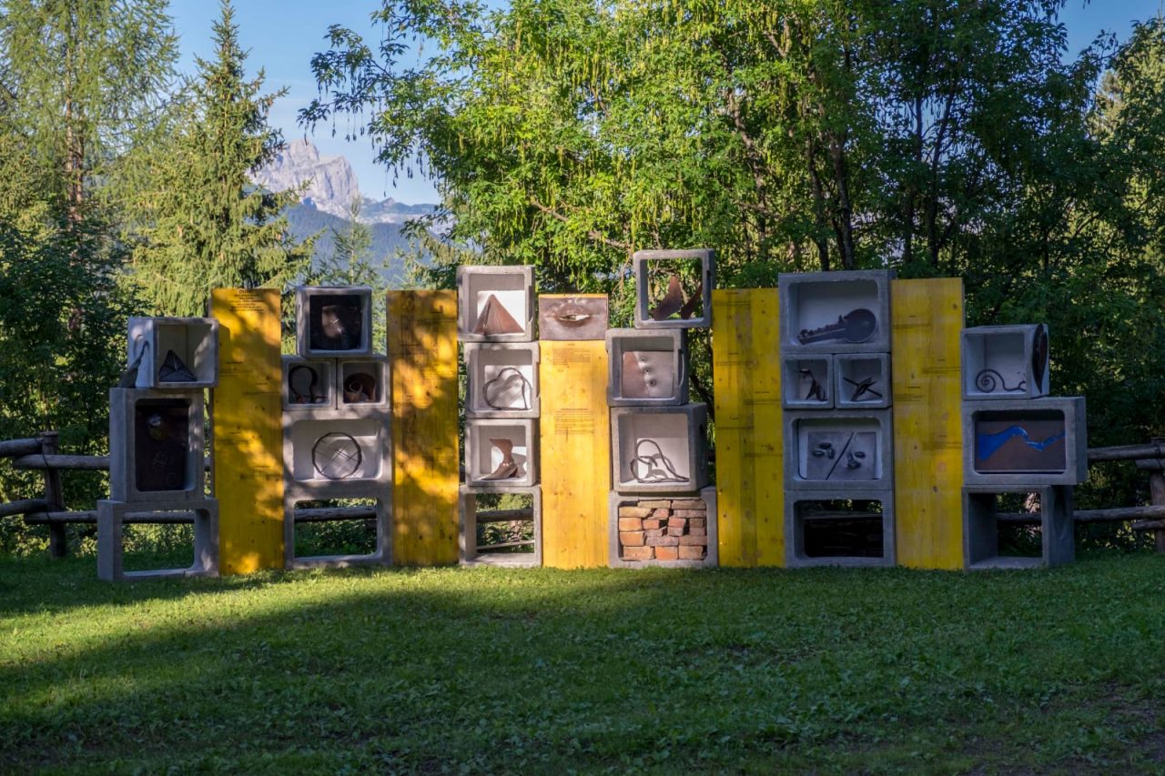 Trezzo magutt appassionato d’arte espone a quota 1600 metri