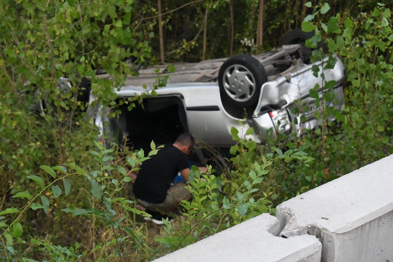 precipita nel cantiere