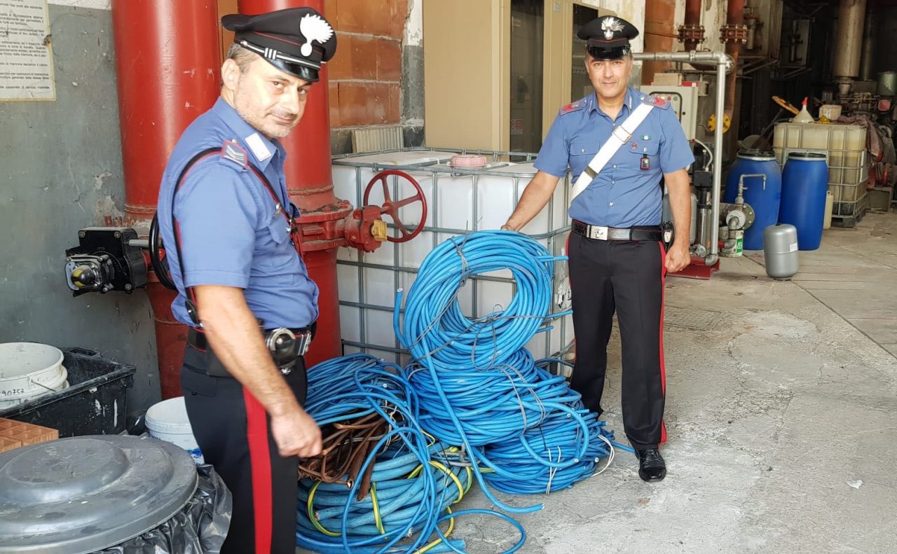 Tenta il furto di rame in ditta, arrestato 45enne