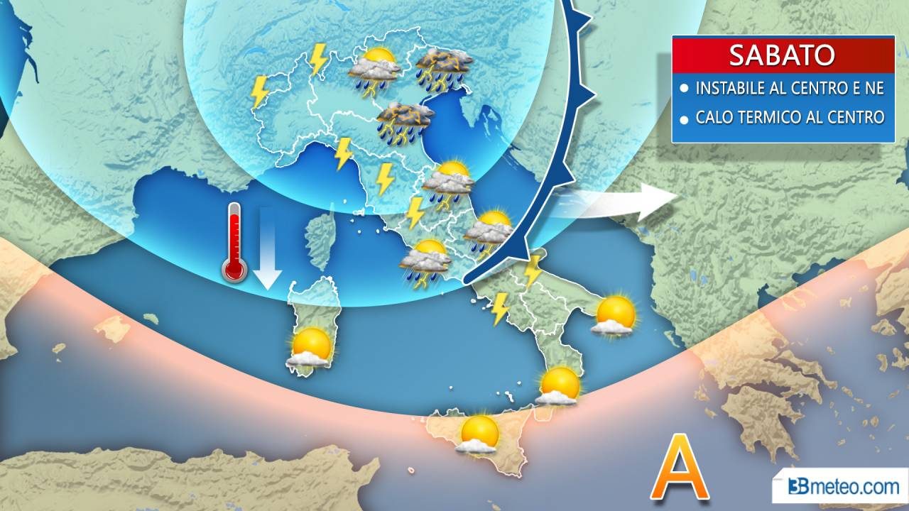 Pioggia, temporali e calo termico METEO IN BRIANZA