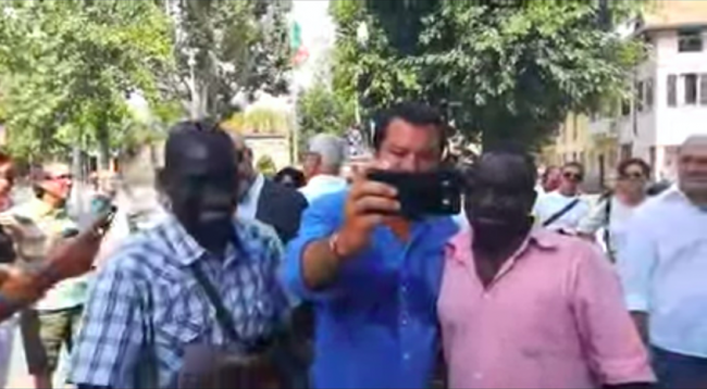 A Pontida staffetta fra Bossi e Salvini, che a Nerviano giorni fa…