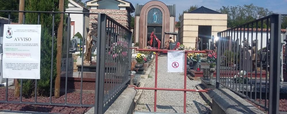 Verano, lavori al cimitero: chiusura per un mese