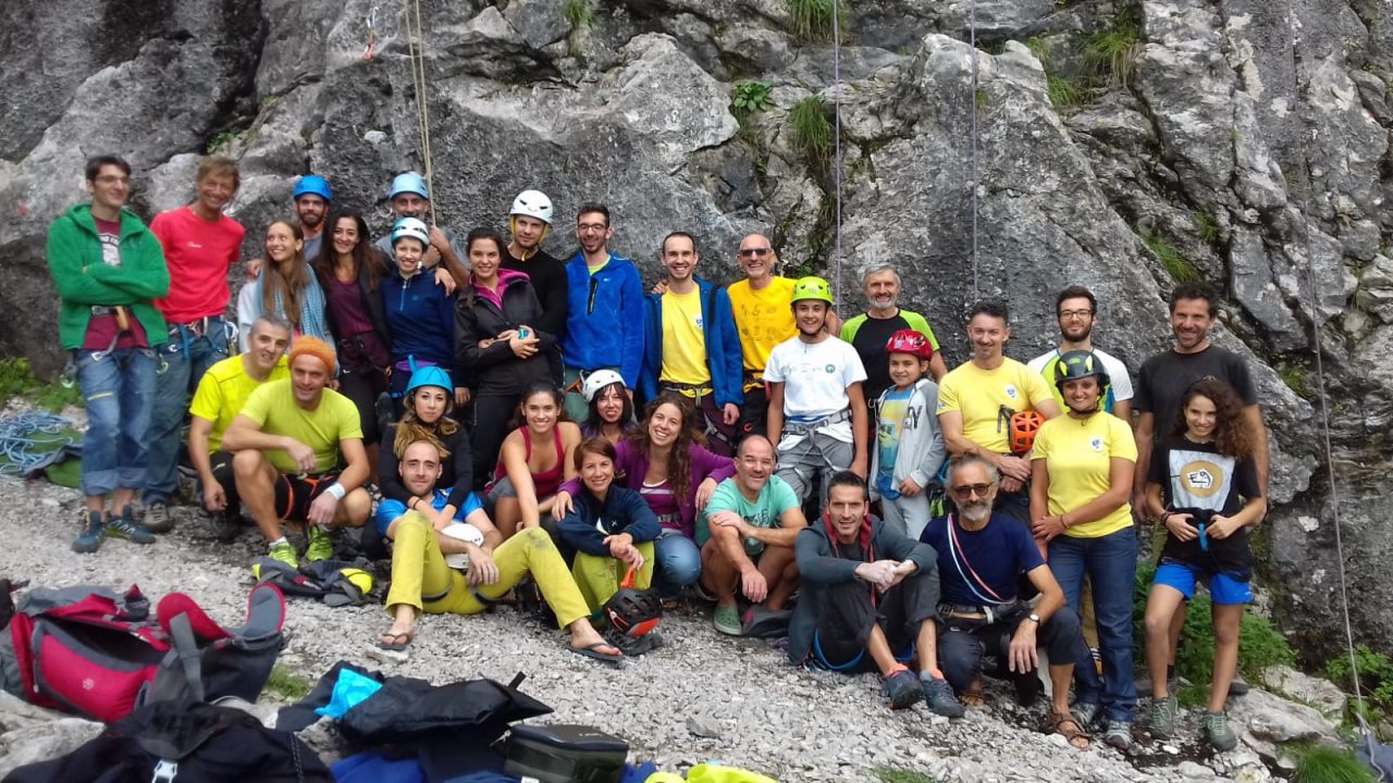 Domenica di sole e roccia per il Cai di Carate